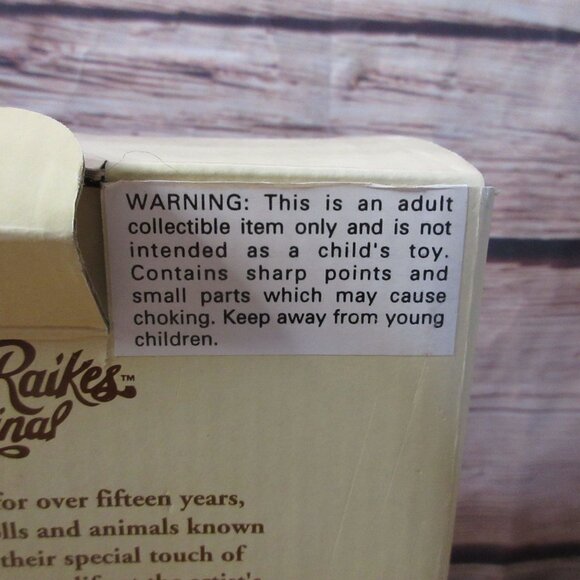 Robert Raikes Floyd Farmer Career 9" Bear Limited Edition  COA Applause 611/5000 - Picture 4 of 11